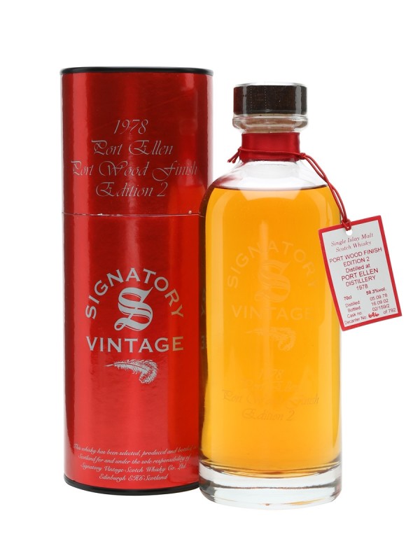 Port Ellen 1978 24 Year Old Edition 2 Port Wood Signatory