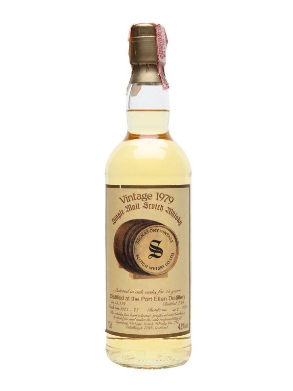 Port Ellen 1979 15 Year Old Casks #1873 75 Signatory