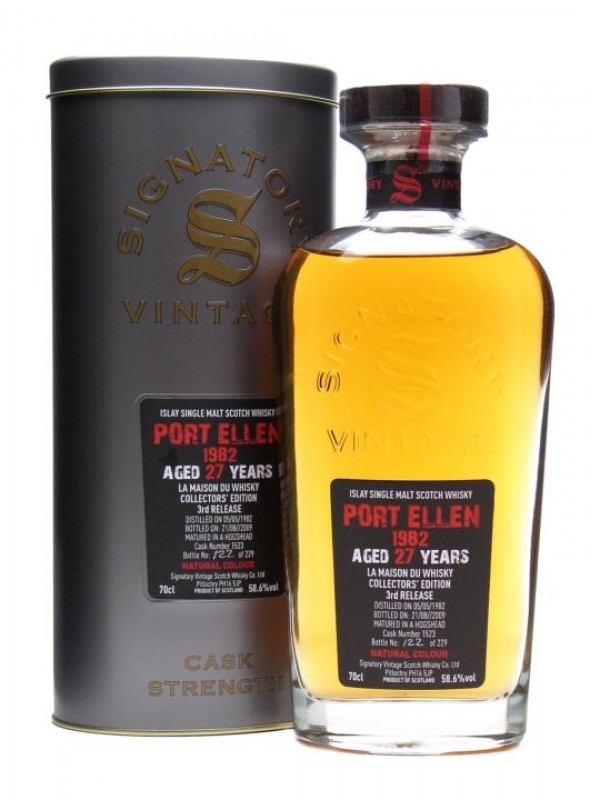 Port Ellen 1982 27 Year Old Cask #1523 Signatory