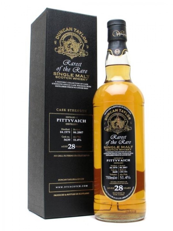 Pittyvaich 1979 28 Year Old Cask #5639 Duncan Taylor