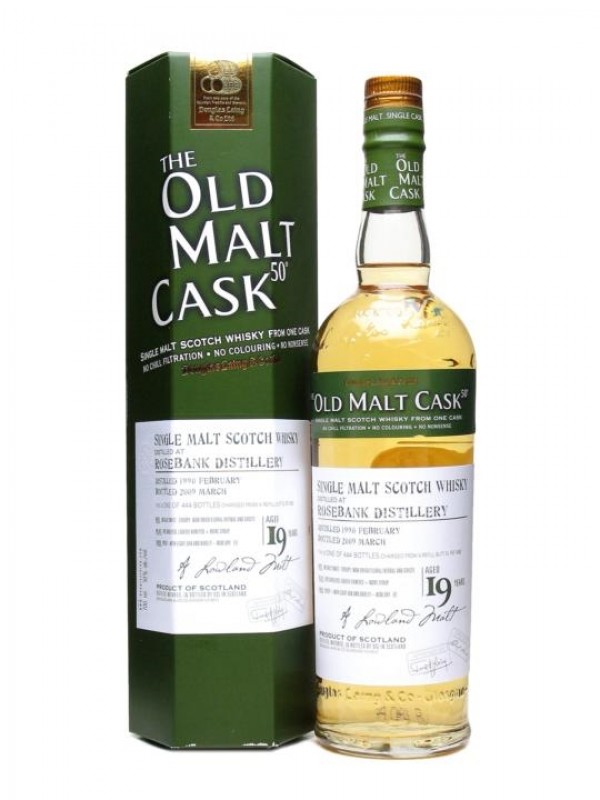 Rosebank 1990 19 Year Old Old Malt Cask #5082 Douglas Laing