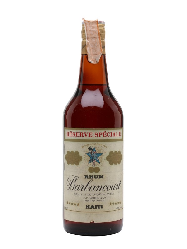 Barbancourt 3 Star Rum Bottled 1980s