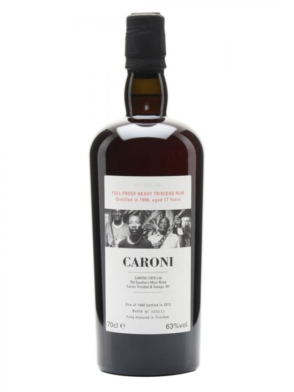 Caroni 1996 Heavy Full Proof Trinidad Rum