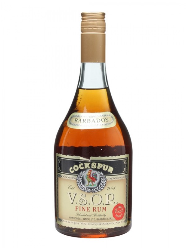 Cockspur V.S.O.R Rum Bottled 1980s
