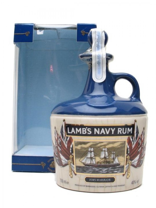 Lamb's Rum Ceramic HMS Warrior