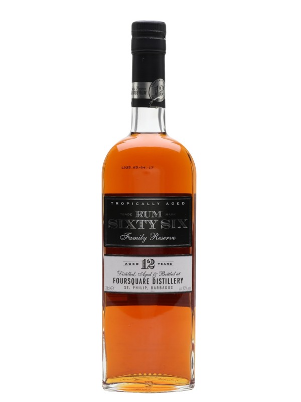 Rum Sixty Six Family Reserve Foursquare 12 Year Old