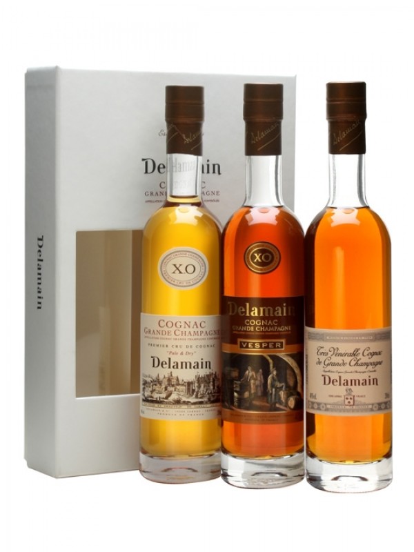Delamain Pale Dry Vesper Tres Venerables 3x20cl