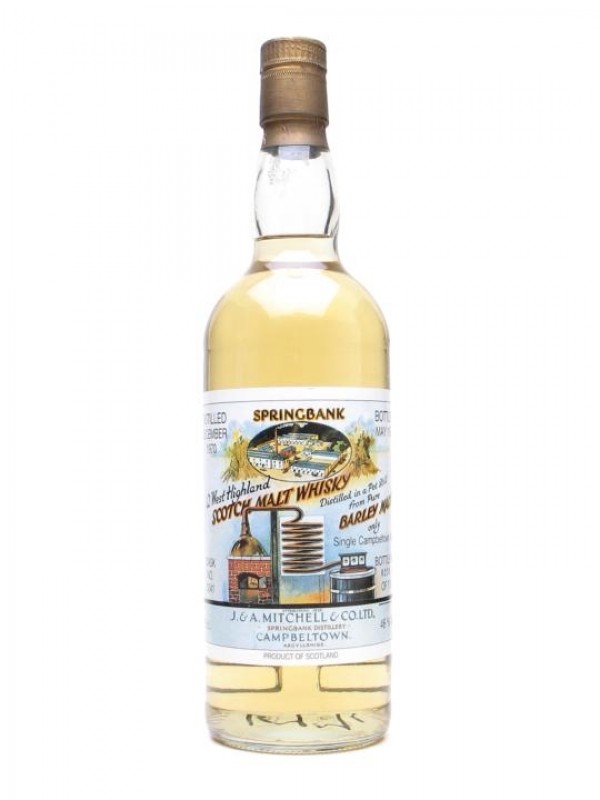 Springbank 1970 20 Year Old Cask 3341