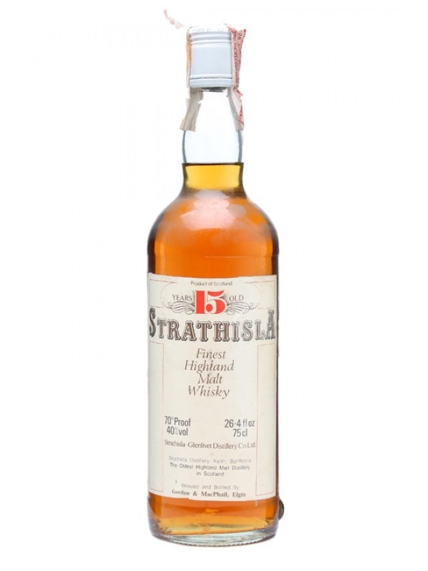 Strathisla 15 Year Old Bottled 1980's Gordon & Macphail