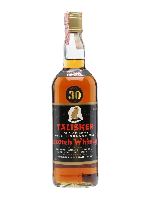Talisker 1953 30 Year Old Gordon & Macphail