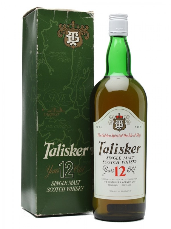 Talisker 12 Year Old Bottled 1980's