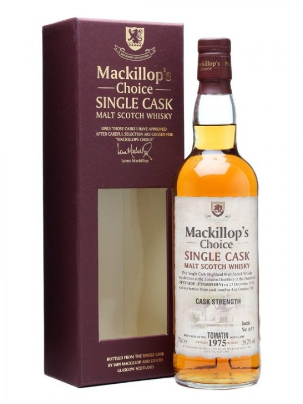 Tomatin 1975 25 Year Old Cask #4 Mackillop's