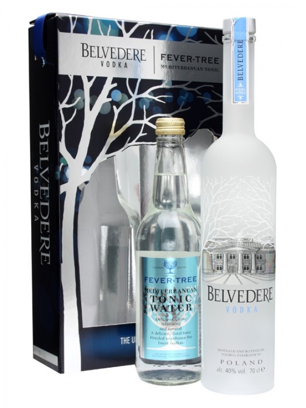 Belvedere Vodka Fever Tree Mediterranean Tonic Pack