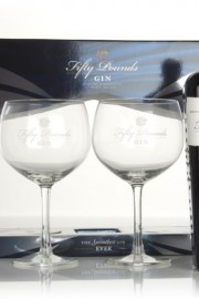Fifty Pounds Gin Glass Gift Set London Dry Gin