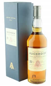 Auchroisk 20 Year Old, Diageo 2010 Special Release with Box