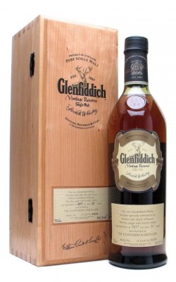 Glenfiddich 1977 / 31 Year Old / Cask #4414 Speyside Whisky